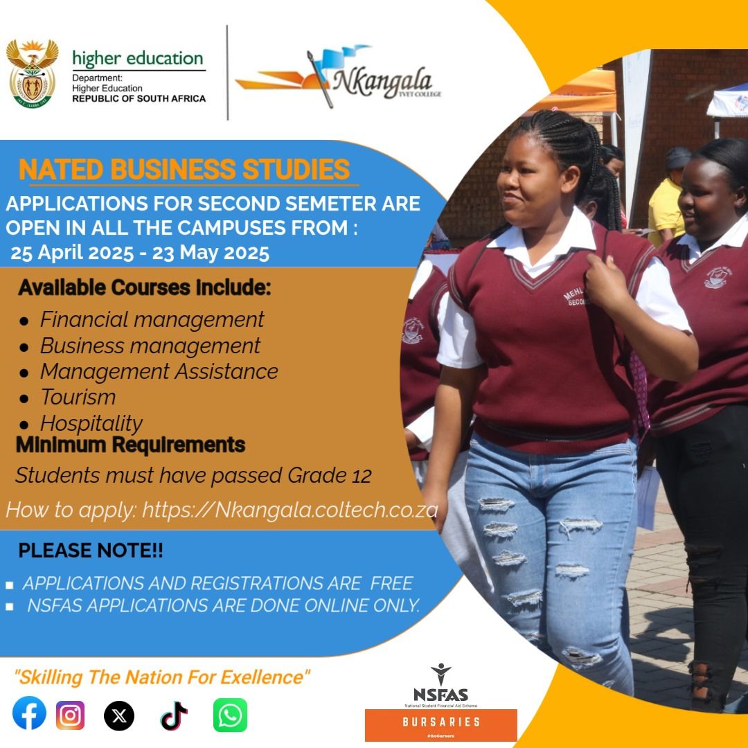 Business Studies NATED Registration